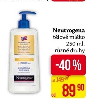 Tělové mléko Neutrogena