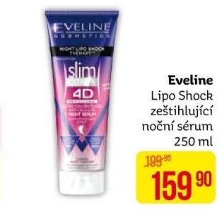 Zeštíhlující noční sérum Lipo Shock Eveline
