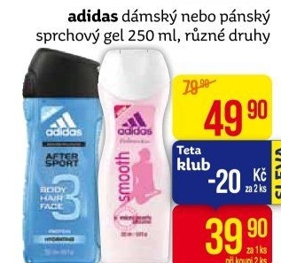 Sprchový gel Adidas