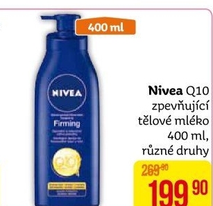 Tělové mléko zpevňující Firming Q10 Plus Nivea