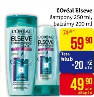 Šampon Elséve L'Oréal