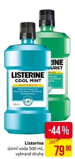 Ústní voda Listerine