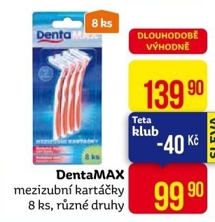 Mezizubní kartáčky Dentamax