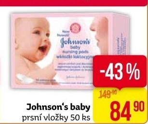 Prsní vložky Johnson's Baby