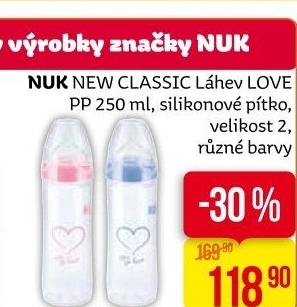 Láhev kojenecká NUK