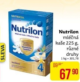 Kaše mléčná Nutrilon