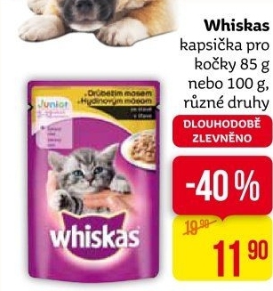 Kapsičky pro kočky Whiskas