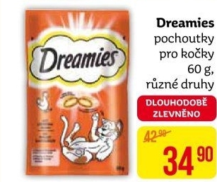 Pamlsky pro kočky Dreamies Whiskas