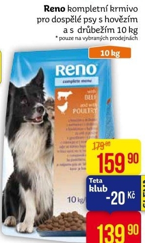 Granule pro psy Reno