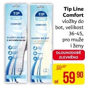 Vložky do bot Tip Line