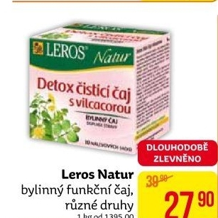 Čaj bylinný funkční Leros