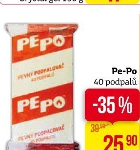 Podpalovač pevný Pe-Po