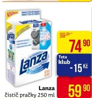 Čistič pračky Lanza