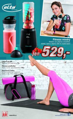 akční leták Kik textil 10.1.2018-19.1.2018