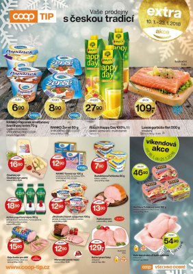 akční leták COOP 10.1.2018-23.1.2018
