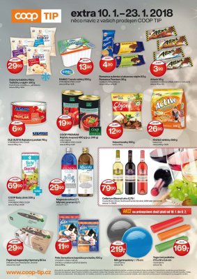 akční leták COOP 10.1.2018-23.1.2018