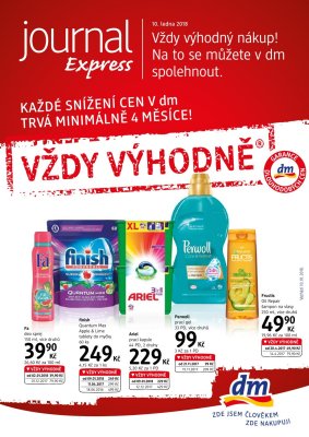 akční leták dm drogerie 10.1.2018-13.2.2018