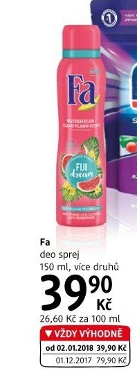 Deodorant sprej Fa