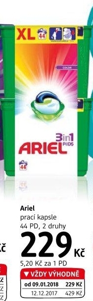 Prací kapsle 3v1 Ariel