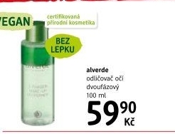 Odličovač očí dvoufázový Alverde