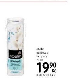 Odličovací tampony Ebelin