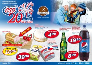 akční leták ESO MARKET 17.1.2018-28.1.2018