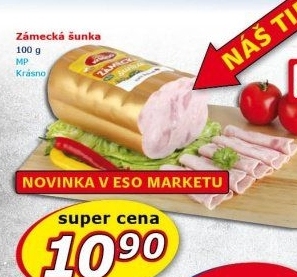 Šunka zámecká Krásno