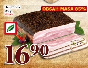 Dekorovaný vepřový bok Váhala