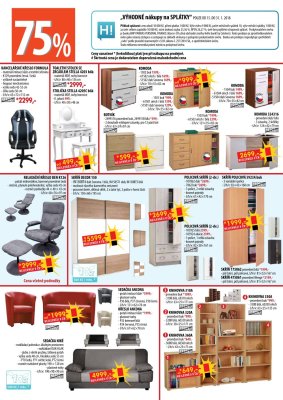akční leták IDEA nábytek 15.1.2018-31.1.2018