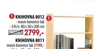 Knihovna 8012 lakovaná