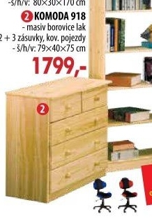 Prádelník 918 lakovaný