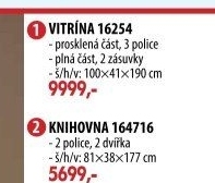 Vitrína CORONA vosk 16254