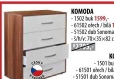 Komoda se zásuvkami 1502