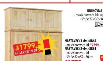 Nástavec 8861 lakovaný