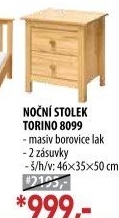 Noční stolek TORINO