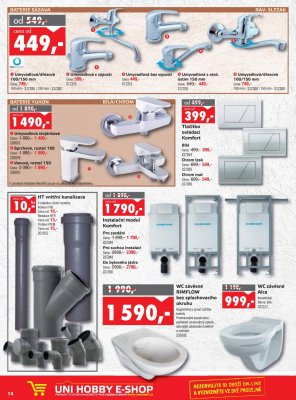 akční leták UNI HOBBY 18.1.2018-4.2.2018