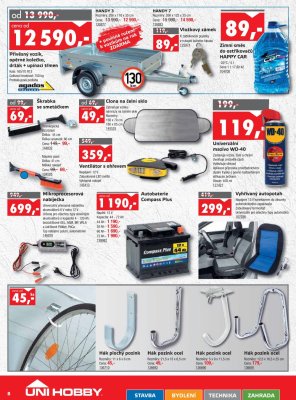 akční leták UNI HOBBY 18.1.2018-4.2.2018
