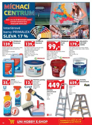 akční leták UNI HOBBY 18.1.2018-4.2.2018
