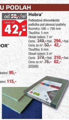 Izolační podložka Hobra Asko