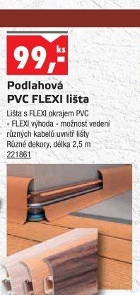 Lišta podlahová