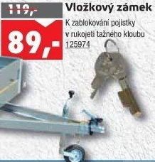 Vložkový zámek