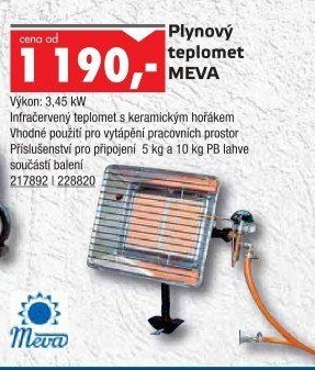 Plynový teplomet Bri Meva