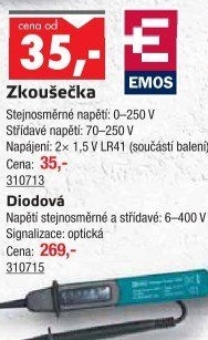Zkoušečka napětí Emos