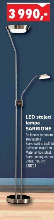 Stojací lampa Sarrione Eglo