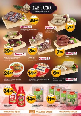akční leták COOP 17.1.2018-30.1.2018