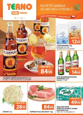 akční leták COOP 24.1.2018-30.1.2018