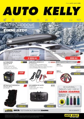 akční leták Auto Kelly 23.1.2018-5.3.2018