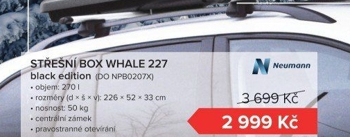 Střešní box Whale Neumann