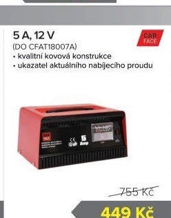 Nabíječka autobaterií Carface