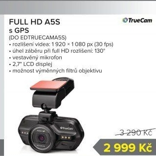 Autokamera TrueCam A5S